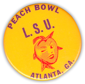 LSU Peach Bowl Pin