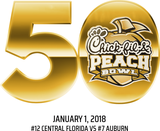 Chick-fil-A Peach Bowl 50 Logo