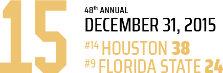 48th Annual. December 31, 2015. Houston 38 - Florida State 24